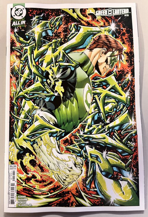 Green Lantern # 19 Cover C Mario Foccillo Card Stock Variant (DC Comics)