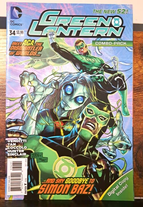 Green Lantern #34 Combo Pack Variant (DC Comics) volume 5