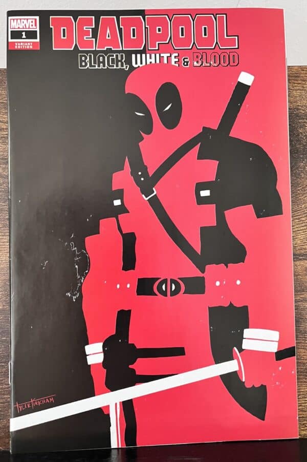 Deadpool: Black White & Blood #1 Tyler Kirkham Variant (Marvel Comics)