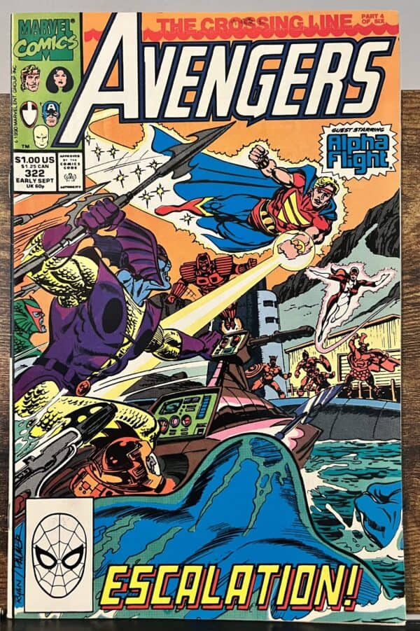 Avengers # 322 (Marvel Comics)