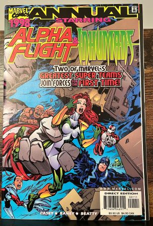 Alpha Flight & Inhumans Annual 1998 (Marvel Comics)