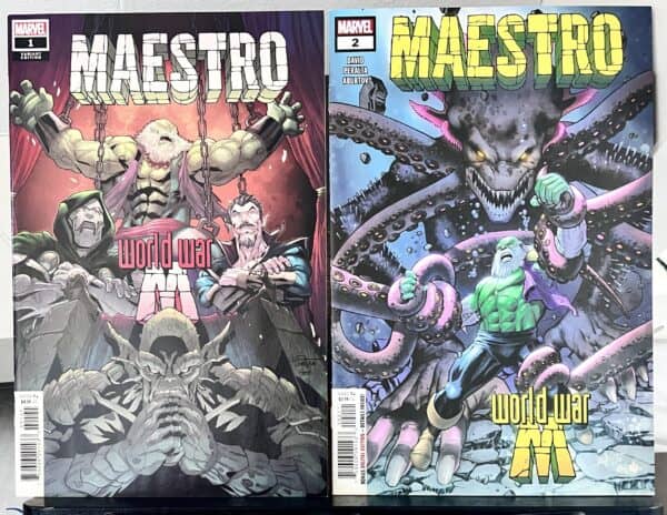 Maestro: World War M # 1 t/m 5 complete set