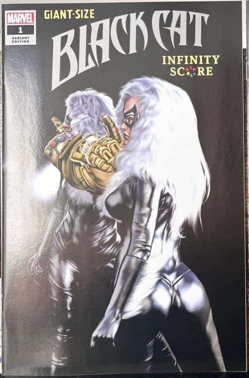 Giant-Size Black Cat # 1 Infinity Score Trade Dress Variant