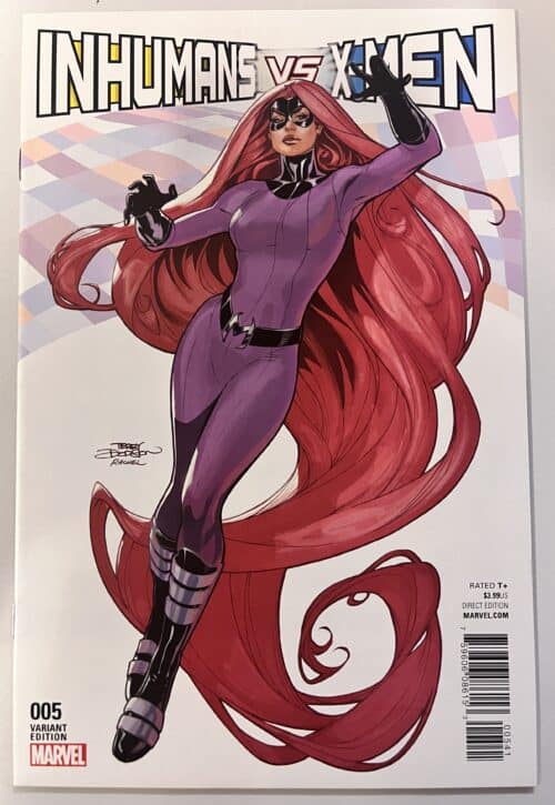 Inhumans vs X-Men # 5 Terry Dodson Variant (Marvel Comics)