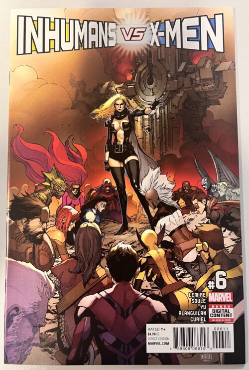 Inhumans vs X-Men # 6 (Marvel Comics)