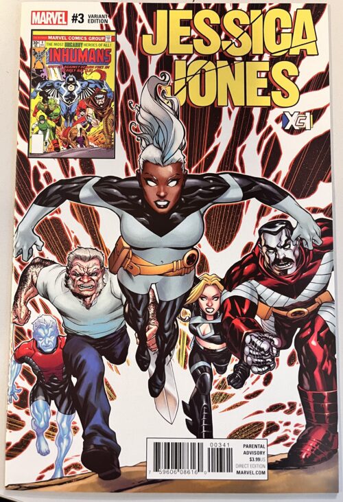 Jessica Jones #3 IVX Variant cover (Marvel Comics)