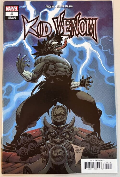 Kid Venom # 4 Philip Tan Homage variant (Marvel Comics)