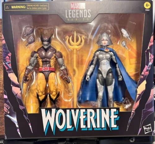 Wolverine 50th Anniversary Marvel Legends Action Figure 2-Pack Wolverine & Lilandra Neramani 15 cm