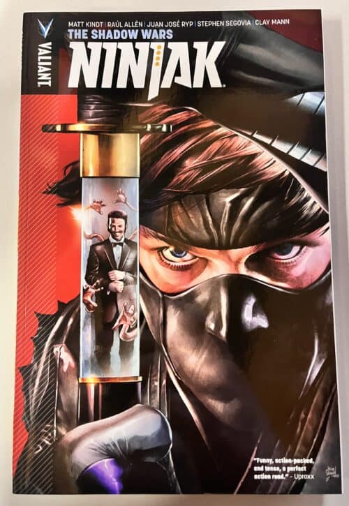 Ninjak The Shadow Wars Tradepaperback (Valiant Comics)