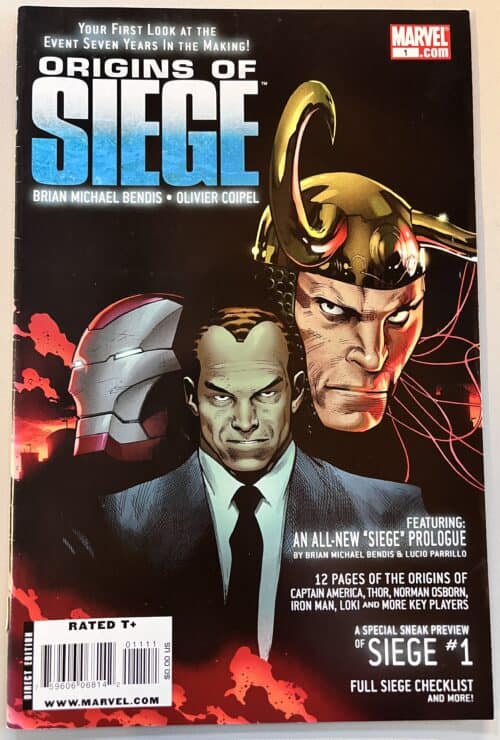 Origins of Siege # 1 (Marvel Comics)