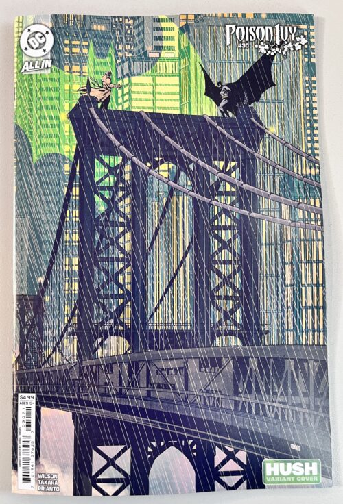 Poison Ivy # 30 Cover D Jorge Fornes Hush Card Stock Variant (DC Comics)