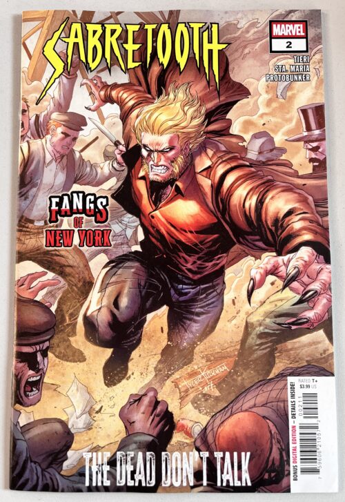 Sabretooth the Dead don't Talk # 2 (Marvel Comics)