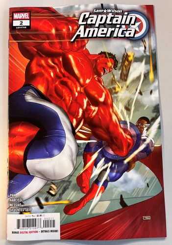 Sam Wilson Captain America #2 (Marvel Comics)