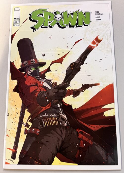 Spawn #312 Tonton Revolver cover (Image Comics)