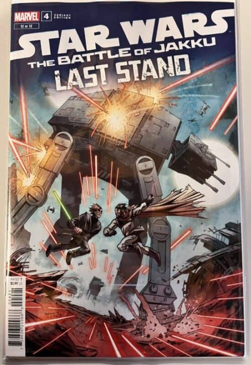 Star Wars the Battle of Jakku Last Stand # 4 Danny Earls variant (Marvel Comics)