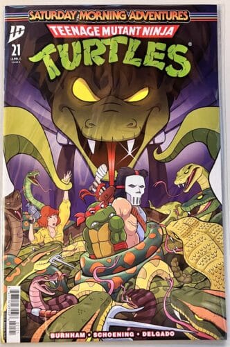 Teenage Mutant Ninja Turtles Saturday Morning Adventures #21 Cover B (IDW Publishing)