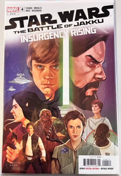 Star Wars the Battle of Jakku Insurgency Rising # 4 (Marvel Comics)