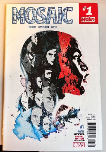 Mosaic #1 second print (Marvel Comics)