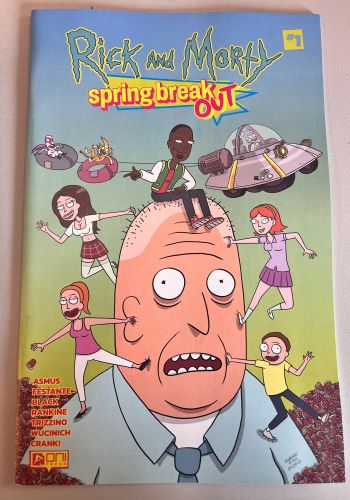 Rick and Morty Spring Break Out #1 one-shot Cover A Dean Rankine (ONI Press)
