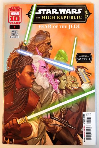 Star Wars the High Republic Fear of the Jedi #1 (Marvel Comics)