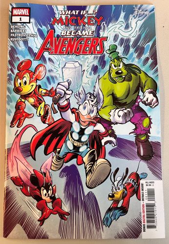 What If Mickey and Friends became the Avengers #1 (Marvel Comics)