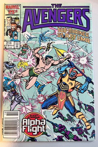 Avengers #272 Mark Jewelers variant (Marvel Comics)