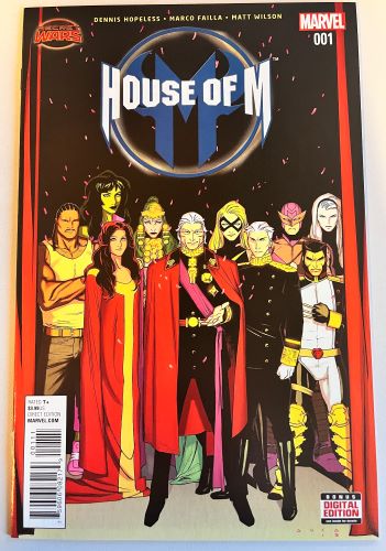 Secret Wars House of M #1 (Marvel Comics)