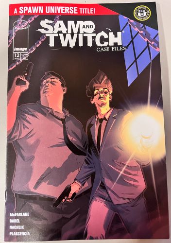 Sam and Twitch Case Files #12 Cover B Marco Failla (Image Comics)