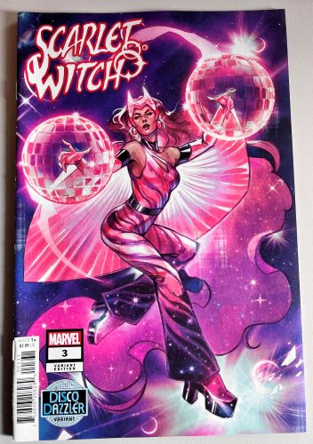 Scarlet Witch #3 Jessica Fong Disco Dazzler variant (Marvel Comics)