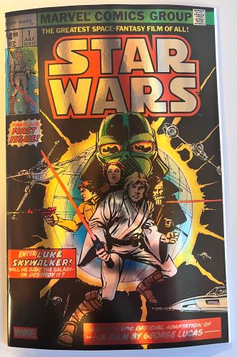 Star Wars #1 Fascimile Edition Foil Variant (Marvel Comics)