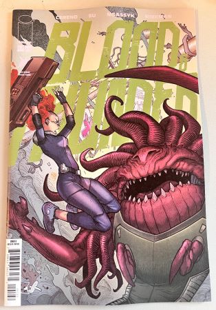 Blood & Thunder #1 Second Print Cover B Ej Su variant (Image Comics)