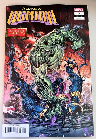 All-New Venom #7 Ken Lashley Bring on the Bad Guys Variant (Marvel Comics)