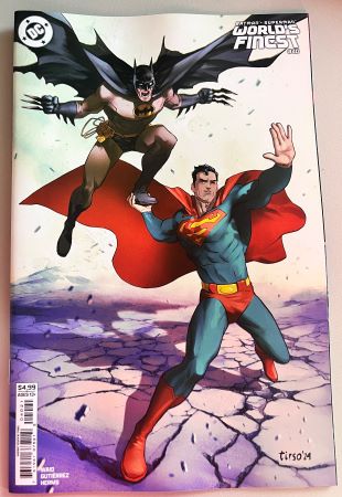 Batman Superman World's Finest #40 Cover B Tirso Cons Card Stock Variant (DC Comics)