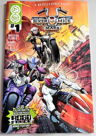 Biker Mice From Mars #1 cover A Dustin Weaver (Oni Press)