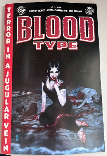Blood Type #1 cover A (EC/Oni Press)