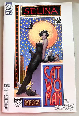 Catwoman #77 cover B Frank Cho Card Stock Variant (DC Comics)