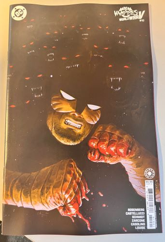 DC vs Vampires World War V #10 Cover C Tyler Crook Card Stock Variant (DC Comics)