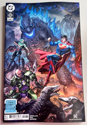 Justice League vs Godzilla vs Kong 2 #1 cover C Alan Quah Card Stock Variant (DC Comics)