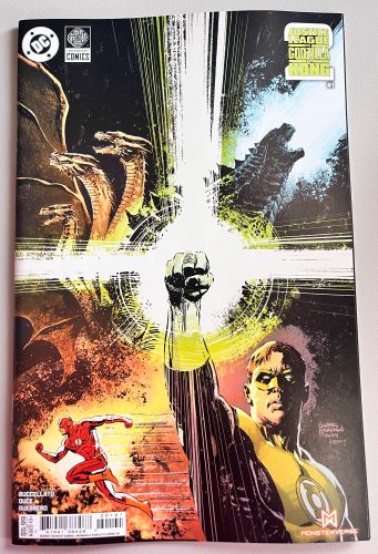 Justice League vs Godzilla vs Kong 2 #1 cover D Gabriel Hardman Card Stock Variant (DC Comics)