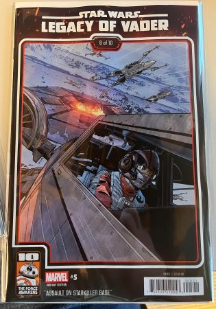 Star Wars Legacy of Vader #5 Chris Sprouse Force Awakens 10th anniversary variant (Marvel Comics)