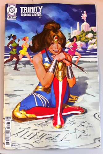 Trinity daughter of Wonder Woman #1 cover B David Talaski Card Stock Variant (DC Comics)