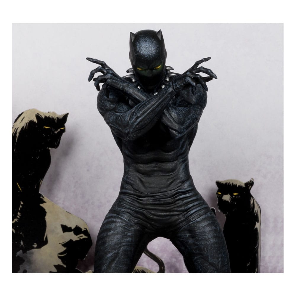Marvel Collection PVC Statue 1/10 Black Panther (Marvel Knights #4) 17 cm 7 Marvel Collection PVC Statue 1/10 Black Panther (Marvel Knights #4) 17 cm - Image 7