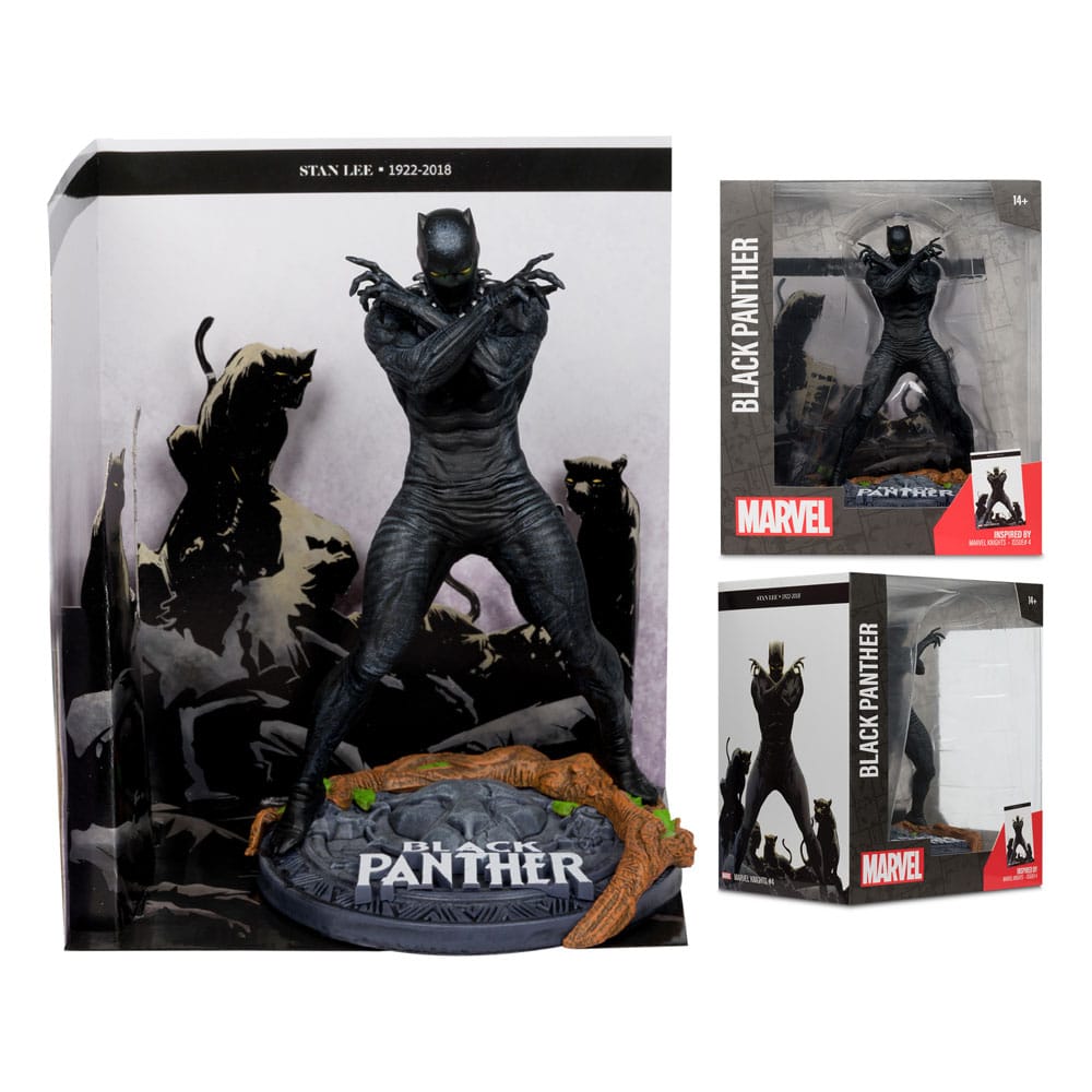 Marvel Collection PVC Statue 1/10 Black Panther (Marvel Knights #4) 17 cm 6 Marvel Collection PVC Statue 1/10 Black Panther (Marvel Knights #4) 17 cm - Image 6