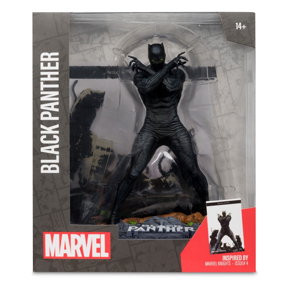 Marvel Collection PVC Statue 1/10 Black Panther (Marvel Knights #4) 17 cm 5 Marvel Collection PVC Statue 1/10 Black Panther (Marvel Knights #4) 17 cm - Image 5