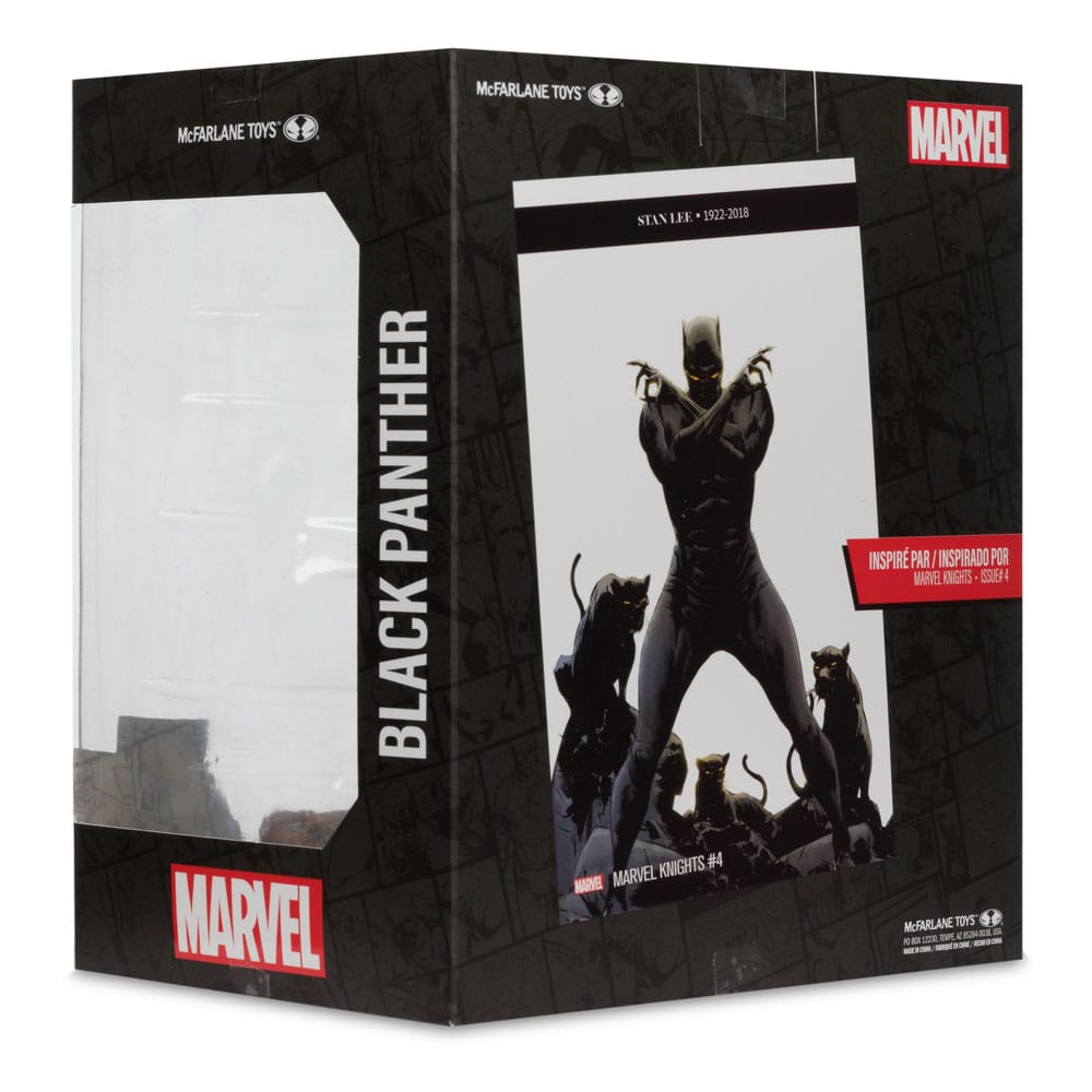 Marvel Collection PVC Statue 1/10 Black Panther (Marvel Knights #4) 17 cm 3 Marvel Collection PVC Statue 1/10 Black Panther (Marvel Knights #4) 17 cm - Image 3