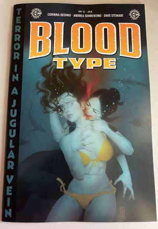 Blood Type #2 (of 4) cover A Miguel Mercado (EC/Oni Press)