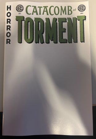 Catacomb of Torment #1 Cover D Blank Sketch Variant (EC/Oni Press)