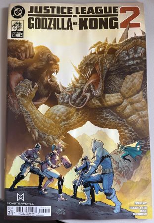 Justice League vs Godzilla vs Kong 2 #2 cover A (DC Comics)