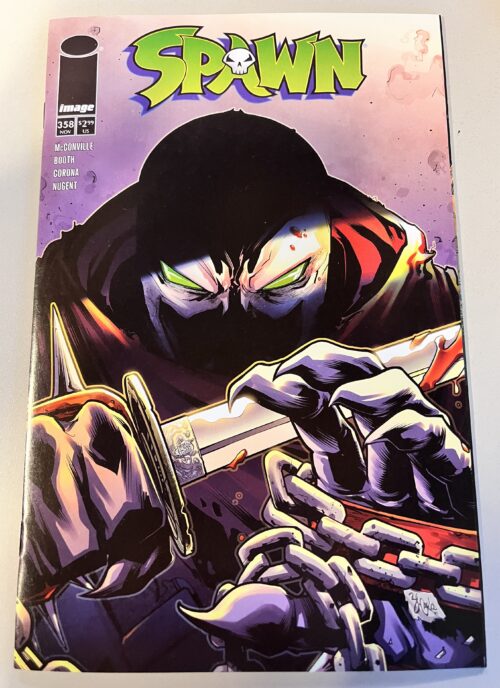 Spawn #358 Ze Carlos cover (Image Comics)