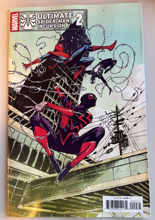 Ultimate Spider-man Incursion #2 Sanford Greene Variant (Marvel Comics)